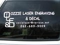 Ozzie Laser Engraving & Decals logo