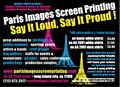 Paris Images Screen Printing image 5