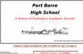 Port Barre High School: Football Stadium logo