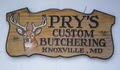 Pry's Deer Processing logo