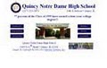 Quincy Notre Dame High School logo