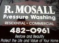 R. Mosall Pressure Washing logo