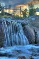 Rocky Mountain Pond & Waterfall image 1
