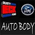 Rusty Eck Ford Auto Body Shop logo