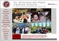 St Vincent De Paul School logo