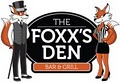 The Foxx's Den Bar and Grill logo