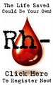 The Rh-Negative Registry logo
