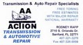 A A Action Transmission & Auto logo