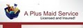 A Plus Maid Service logo