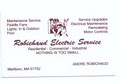 A Robichaud Electrical Services logo