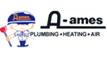 A-ames Plumbing and Heating since 1966 logo