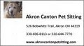 AKRON CANTON PET SITTING logo