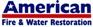 American Fire and Water Restoration logo