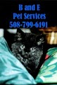 B and E Pet Services logo