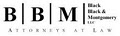 Black, Black, & Montgomery,-Workers Comp, Injury, Real Estate and Family Law logo