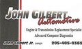 John Gilbert Automotive logo