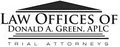 Law Offices of Donald A. Green, APLC logo