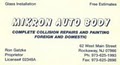 Mikron Auto Body logo