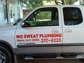 NO SWEAT PLUMBING logo