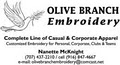 Olive Branch Embroidery logo