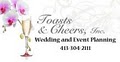 Toasts and Cheers Wedding and Event Plannning logo