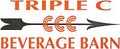 Triple C Beverage Barn logo