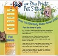 Two Paw Prints Pet Sitting logo