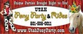 UTAH PONY PARTY and RIDES logo