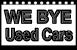 We Bye Used Cars logo