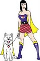 Wonder Woman Pet Care logo
