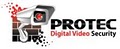 A Protec Digital Video Security logo