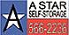 A Star Self-Storage logo