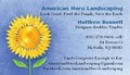 American Hero Landscaping logo