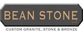 Bean Stone | Custom Granite Bronze logo