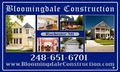 Bloomingdale Construction image 2
