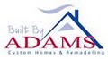 Built By Adams | Custom Home Builder & Remodeling logo