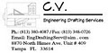 C.V. Engineering Drafting Services logo