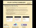 Clay Cattle Company logo