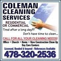 Coleman Cleaning Service logo