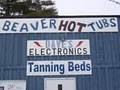Dave's Electronics and Beaver Hot Tubs logo