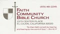 Faith Community Bible Church image 6