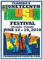 Florida Juneteenth Music Festival - Lake Eola logo