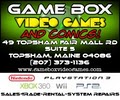 Game Box Video Games & Comics logo