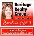 Janette Rogers Real Estate - Heritage Realty Sold! "Roger That." logo