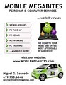 Mobile Computer Repair Service San Diego  -  MOBILE MEGABITES logo