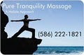 Pure Tranquility Massage logo