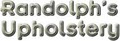 Randolph's Upholstery logo