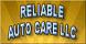 Reliable Auto Care LLC logo