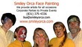 Smiley Orca Face Painting logo