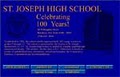 St Joseph High School logo